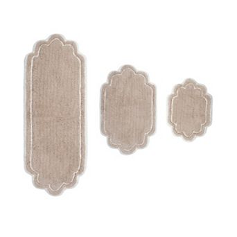 Home Weavers Allure Collection 100% Cotton Tufted Bath Rug, Soft & Absorbent Bath Rugs,Non-Slip Bath