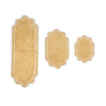 Home Weavers Allure Collection 100% Cotton Tufted Bath Rug, Soft & Absorbent Bath Rugs,Non-Slip Bath