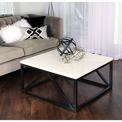 Kaya Wood Coffee Table 36x36x18