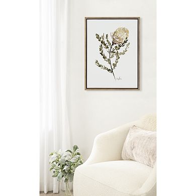 Sylvie Wild Banksia Framed Canvas by Sara Berrenson