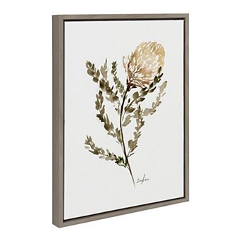 Sylvie Wild Banksia Framed Canvas by Sara Berrenson