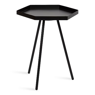Kashvi Hexagon Side Table 17x15x20