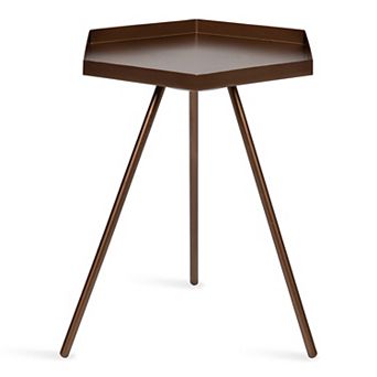 Kashvi Hexagon Side Table 17x15x20