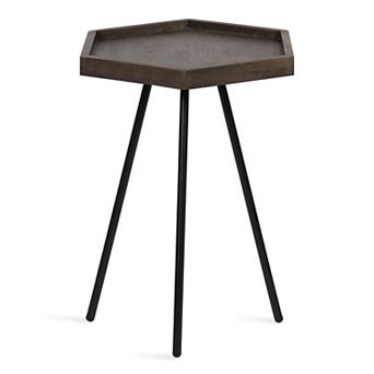 Kashvi Hexagon Side Table 17x15x20