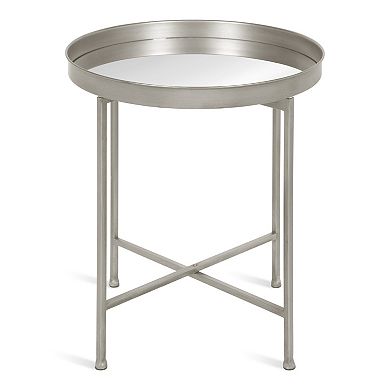 Celia Round Metal Side Table 18.25x18.25x22