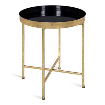 Celia Round Metal Side Table 18.25x18.25x22