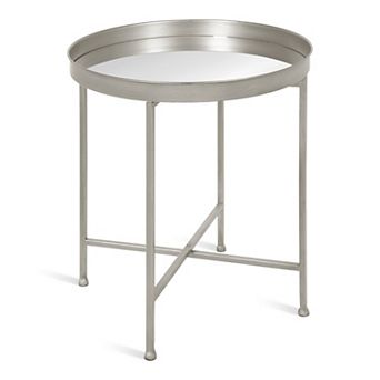 Celia Round Metal Side Table 18.25x18.25x22