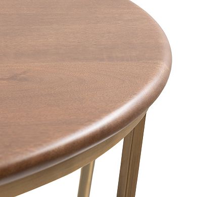 Solvay Round Coffee Table 26x26x18