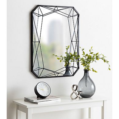 Keyleigh Rectangle Metal Wall Mirror