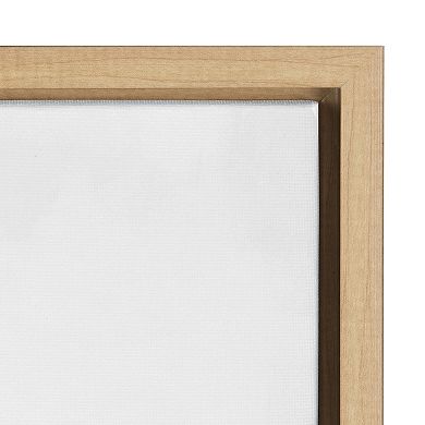 Sylvie White Tiger in The Bathtub Framed Canvas by Amy Peterson