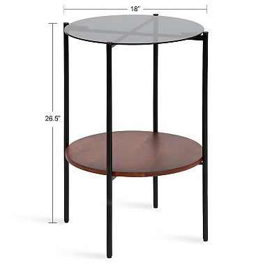 Ottelo Round Side Table 18x18x27