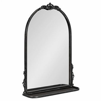 Myrcelle Arched Wall Mirror with Shelf