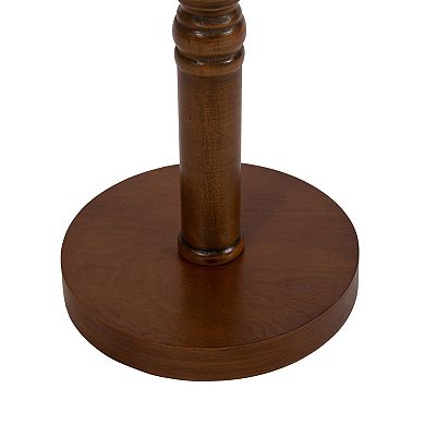 Bellport Pedestal End Table 10x10x22