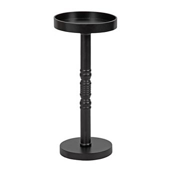 Bellport Pedestal End Table 10x10x22
