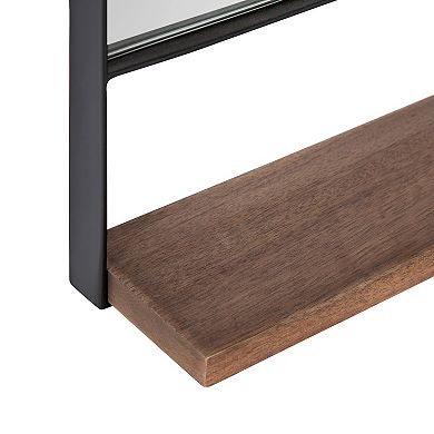 Chadwin Arch Wall Mirror with Shelf