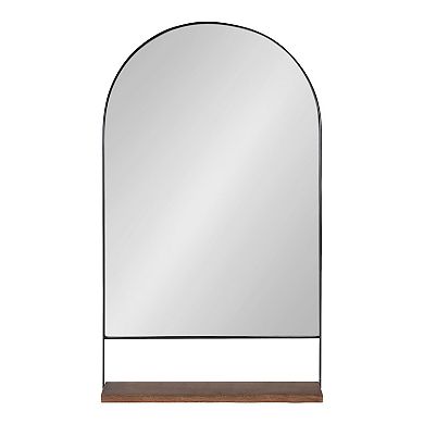 Chadwin Arch Wall Mirror with Shelf