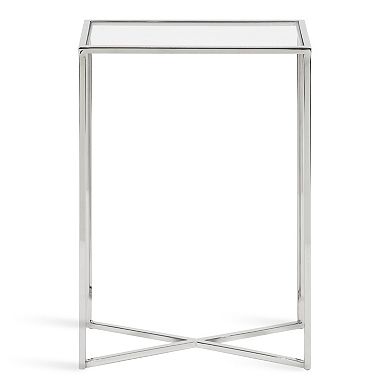Jaspur Decorative Metal End Table