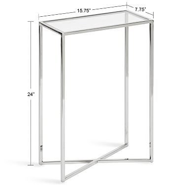 Jaspur Decorative Metal End Table