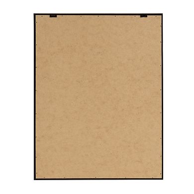 Sylvie Modern Block Print Framed Canvas by Statement Goods