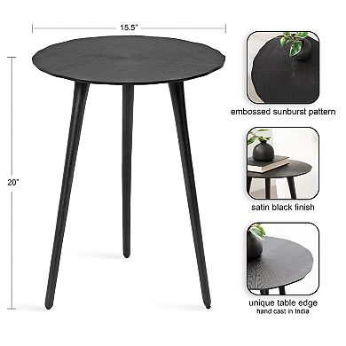 Sancia Round Side Table 16x16x20