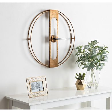 Urgo Numberless Metal Wall Clock