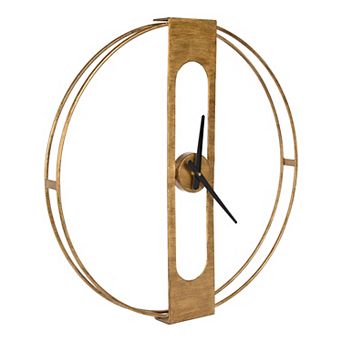 Urgo Numberless Metal Wall Clock