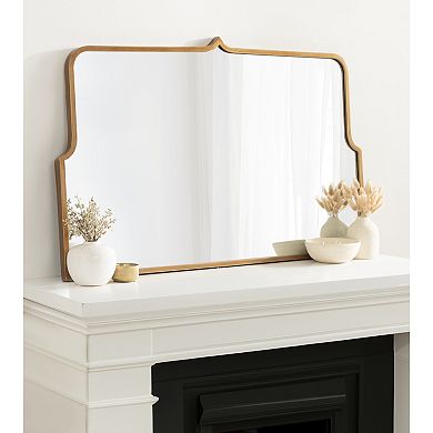 Gezella Scallop Arched Wall Mirror