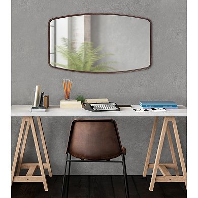 Caskill Barrel Framed Wall Mirror