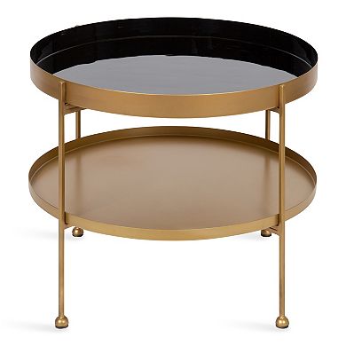 Nira Metal Coffee Table 26" Diameter