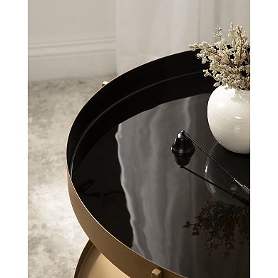 Nira Metal Coffee Table 26" Diameter