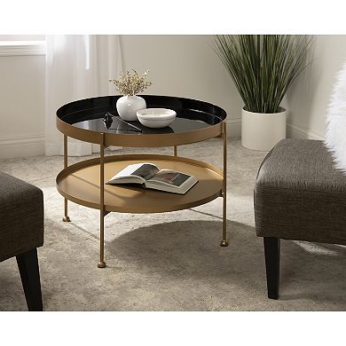 Nira Metal Coffee Table 26" Diameter