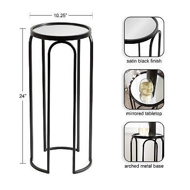 Pomeroy Metal Drink Table 11x11x24