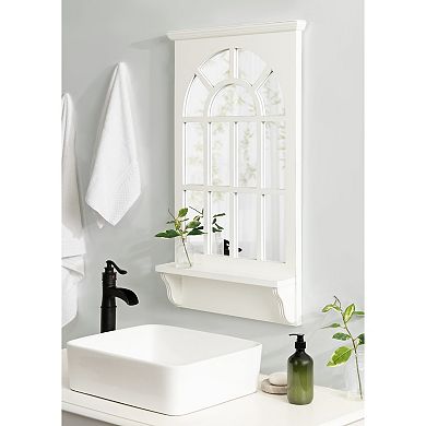 Wallhaus Wall Mirror with Shelf