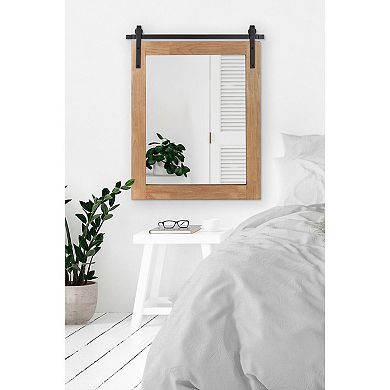 Samuels Wood Framed Wall Mirror