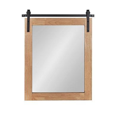 Samuels Wood Framed Wall Mirror