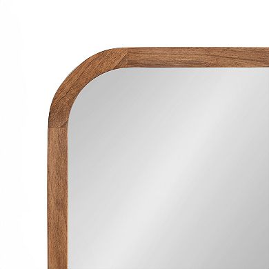 Hutton Wood Framed Rectangle Mirror