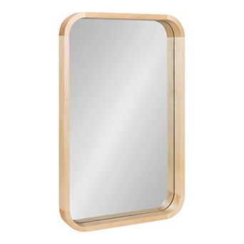 Hutton Wood Framed Rectangle Mirror