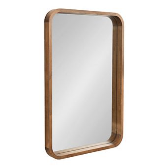Hutton Wood Framed Rectangle Mirror