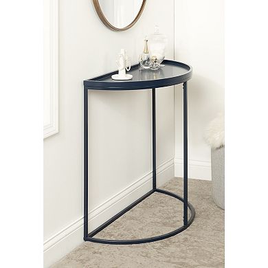 Dorrah Half-Circle Console Table 28x14x30