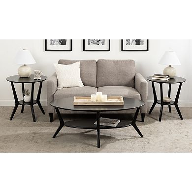 Nylah Oval Coffee Table 48x26x18