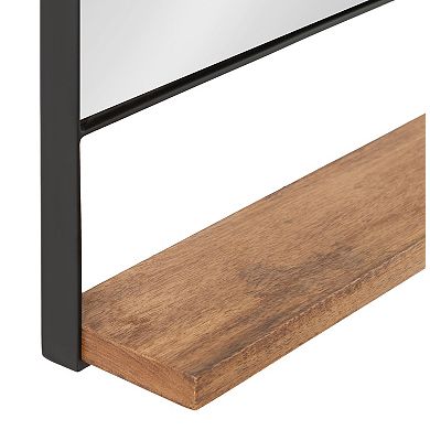 Chadwin Square Wall Mirror with Shelf