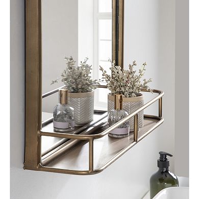 Estero Arch Wall Mirror with Shelf