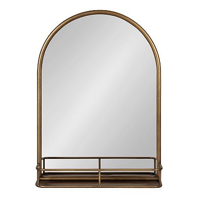 Estero Arch Wall Mirror with Shelf