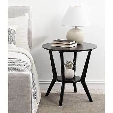 Nylah Round Side Table 24x24x24