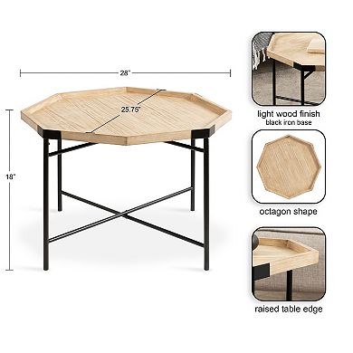 Occonor Coffee Table Wood 26x26x18