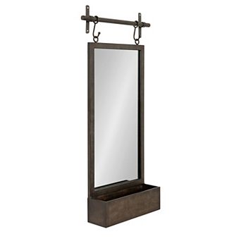 Gammons Wall Mirror with Shelf