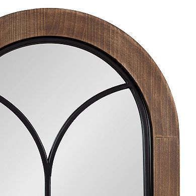 Joffrey Arch Window Framed Wall Mirror