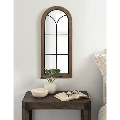Joffrey Arch Window Framed Wall Mirror