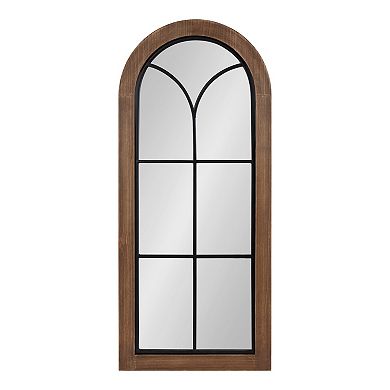 Joffrey Arch Window Framed Wall Mirror