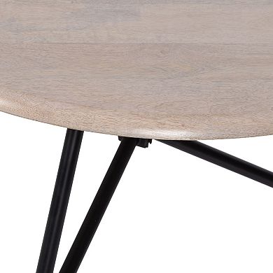 Pallson Round Wood Coffee Table 28x28x18